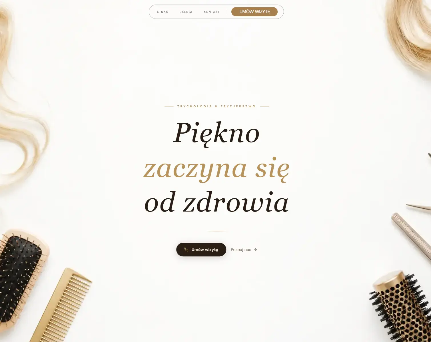 Salon Fryzjerski - Trychologia